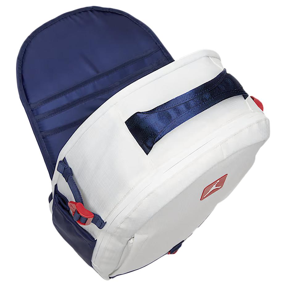 New Jordan Polyester Backpack Unisex White JD2523028AD-001
