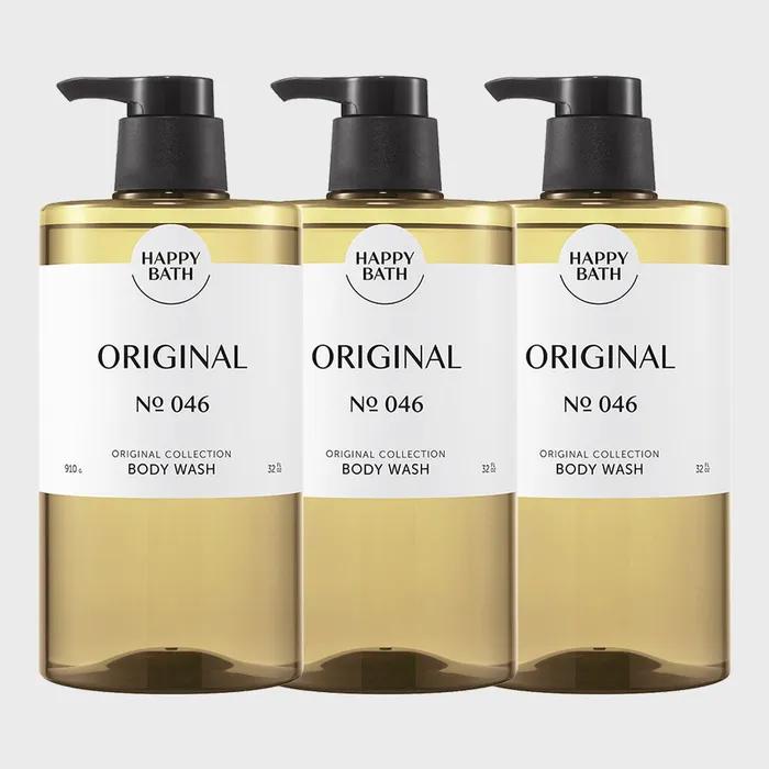 Гель для душа №1 Happy Bath Оригинальная коллекция Гель для душа 910г 3 шт.