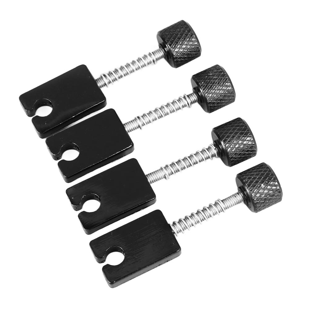 4 шт. Седло для электробаса Безголовый Металлический Колок Струнодержатель Седло для Замены