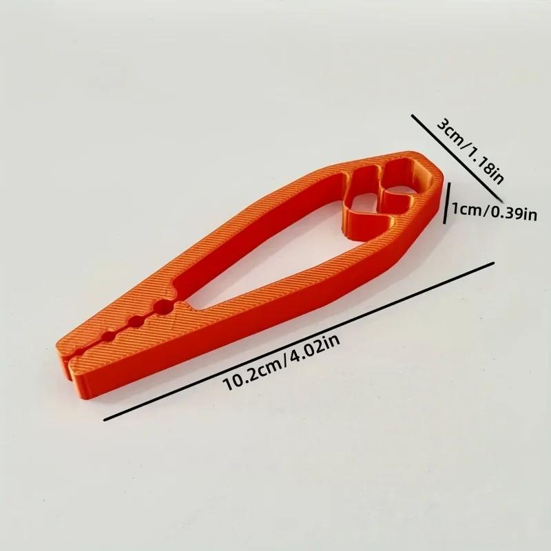 Portable Nail Fixer Woodworking Tool with Plastic Sliding Joint Pliers Finger Protection for Maintenance And Woodworking Project