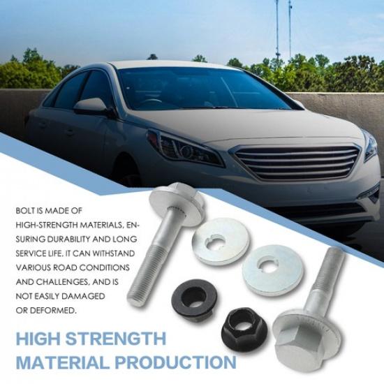 2x Rear Suspension Lateral Arm Camber Bolt for 2011-2015 Sonata Tucson