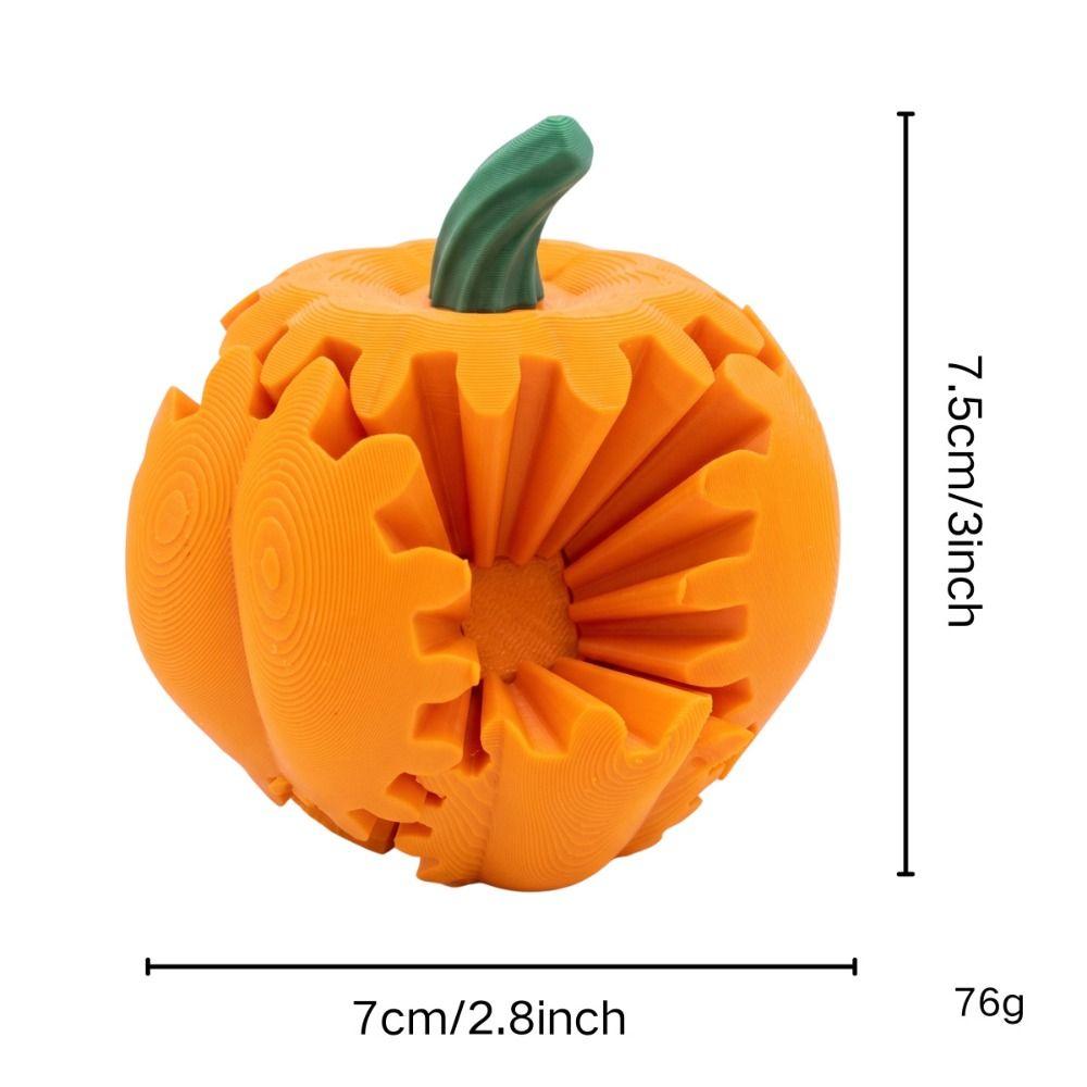 Creative Gear Ball Spinner Pendant 3D Printed Decompression Fidget Toy Bag Accessory