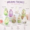 Creative Drifting Bottle Squishy Toy Sequins Water Bottle Squeeze Toy  Office Desk Toy