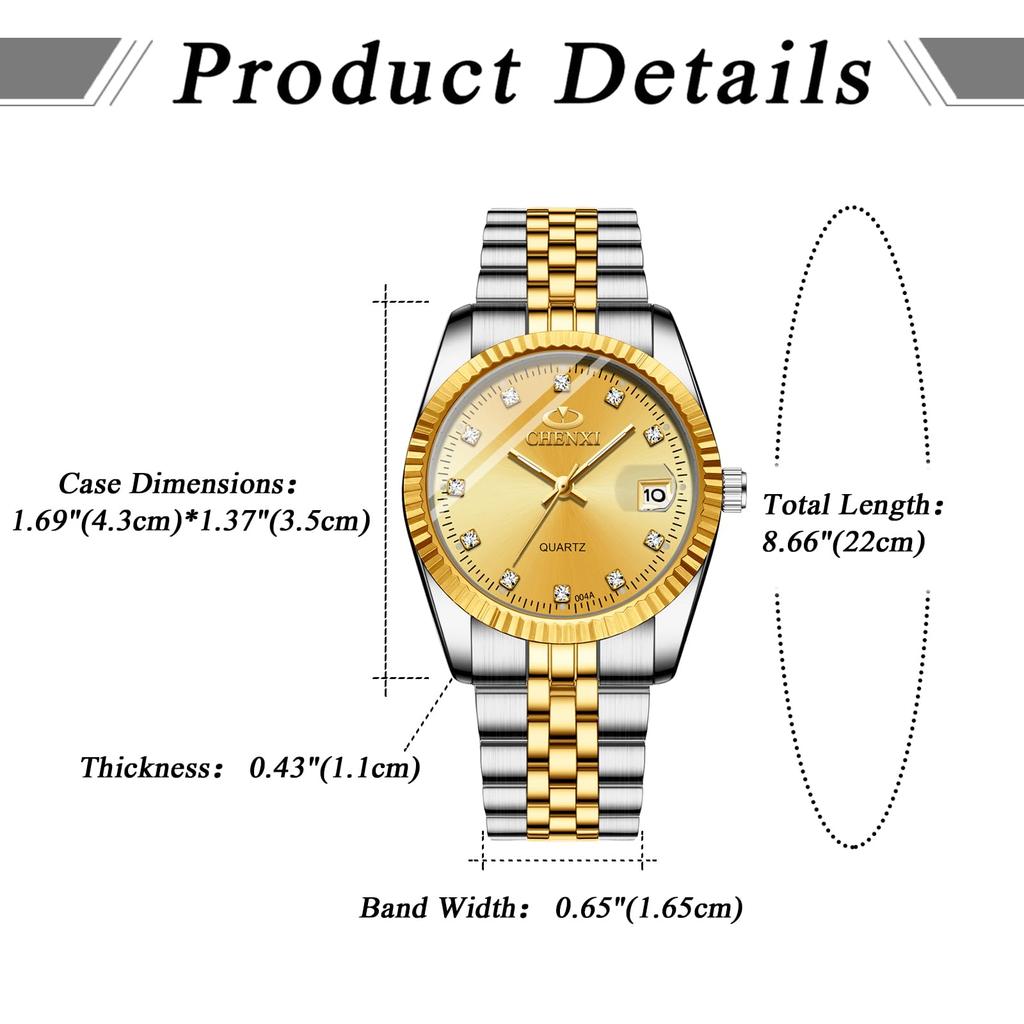 Watch Made In Japan Waterproof Quartz Bangle Retro Watch Luminous Scale Circular Dial Date Antique Stainless Steel Simple Popular Watch Son Christmas