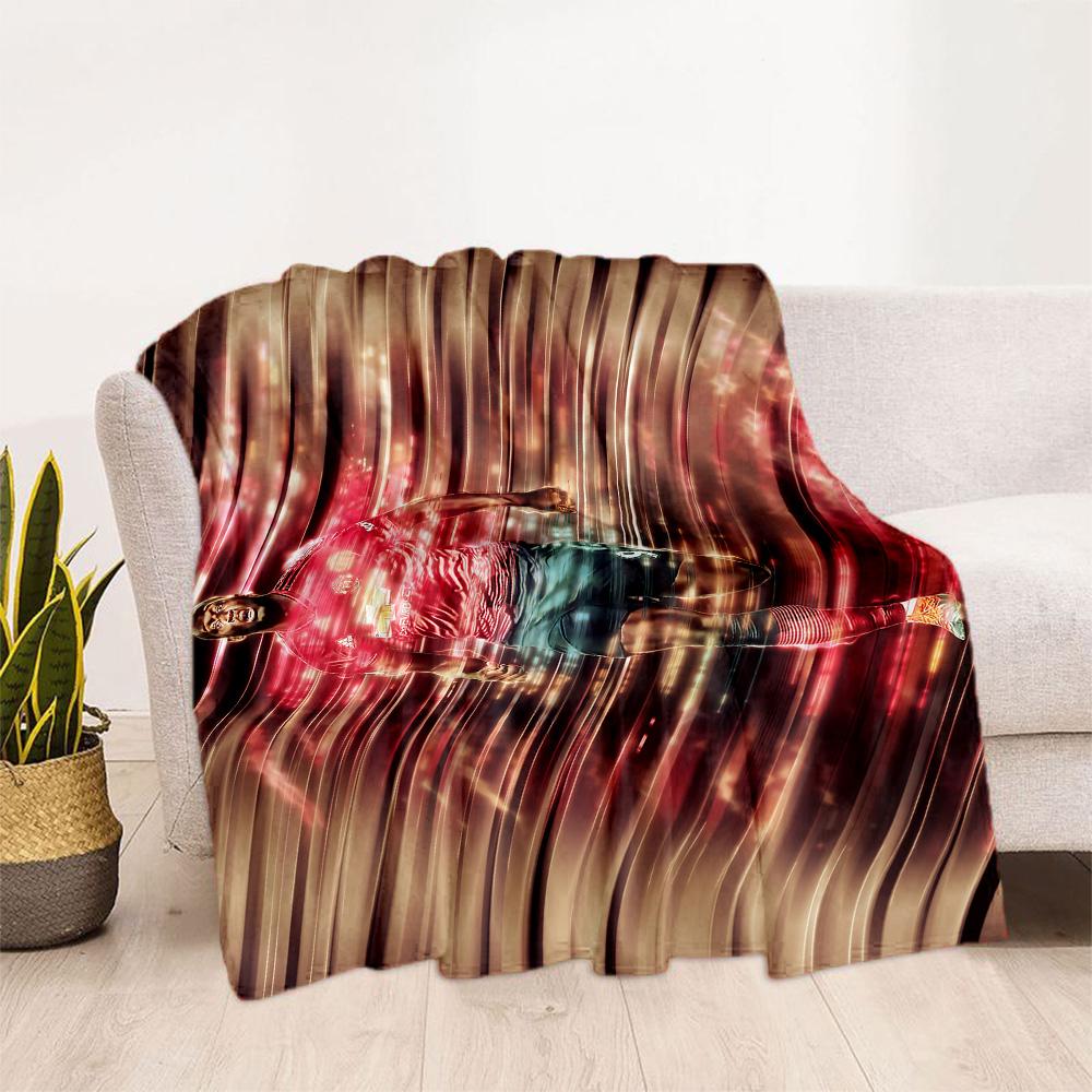 Energy Motion Blanket Warmthful Decor Great for Picnics Couch Bed Four Seasons Multipurpose Modern Ideal Gift For Birthday Valentine'S Day