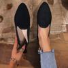 Women's Classic Ballet Flats Slip On Pointed Toe Casual Female Loafers Soft-soled Flat Breathable Shoes 35-43
