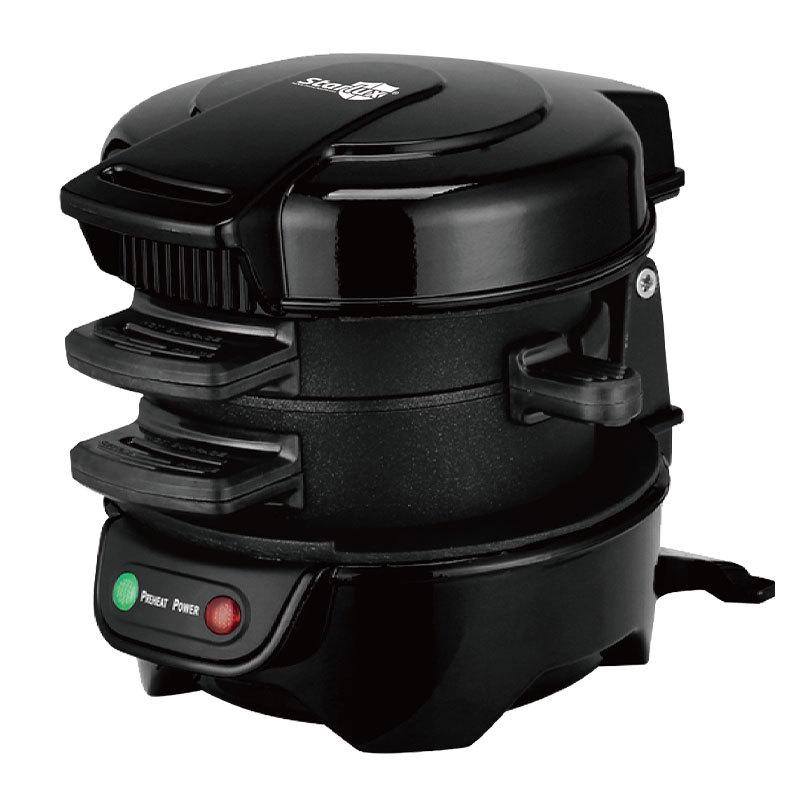 Starlux Breakfast Sandwich and Burger Maker with Egg Fryer and Toaster