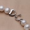 100% Real Natural Near Round Pearl Bracelet for Women,Fashion White Freshwater Pearl Bracelet Girl Birthday Gift