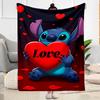 Lilo & Stitch Paradise Blanket Durable Comfort Suitable for Bedding Couch Bed Four Seasons Multipurpose Modern Gifts For Family Or Friends
