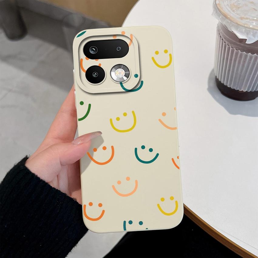 For Oppo Realme 16 14 15 Pro Plus C85 Pro P3 Lite Reno15 Pro OPPO A77 A78 A95 A93 A72 A73 Phone Covers Fashion Labels Soft Smooth Liquid Silicone Case