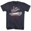 Back To the Future Doc Brown's Blue Adult T-Shirt