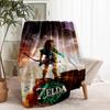 The Legend of Zelda Print Blanket - Soft & Comfortable, for Bedroom, Travel, Sofa, Home Decoration - Birthday Christmas Gift for Friend