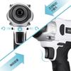 Impact Driver Cordless Impact Driver NEODIT Impact Driver 20V 2000mAh Large Capacity Battery Storage Case DIY Electric Screwdriver - 160N m
