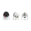 Newest Boat 52mm Rudder Angle Gauge Meter Signal 0-190ohm with 8 Colors Backlight for Ship Yacht Vessel 9-32V