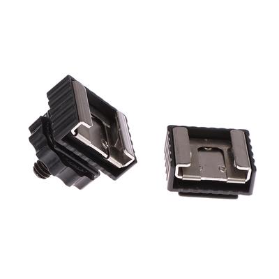 Адаптер для крепления вспышки Speedight Flash Cold Shoe с винтом 1/4 дюйма для студийного штатива Speedight Flash Shoe