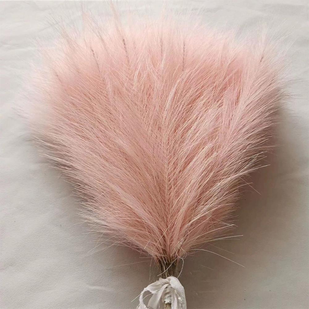5/10/20PCS Fluffy Pampas Grass Boho Decor Artificial Flower Fake Plant Reed Simulated Party Wedding Home Decoration 42CM 5