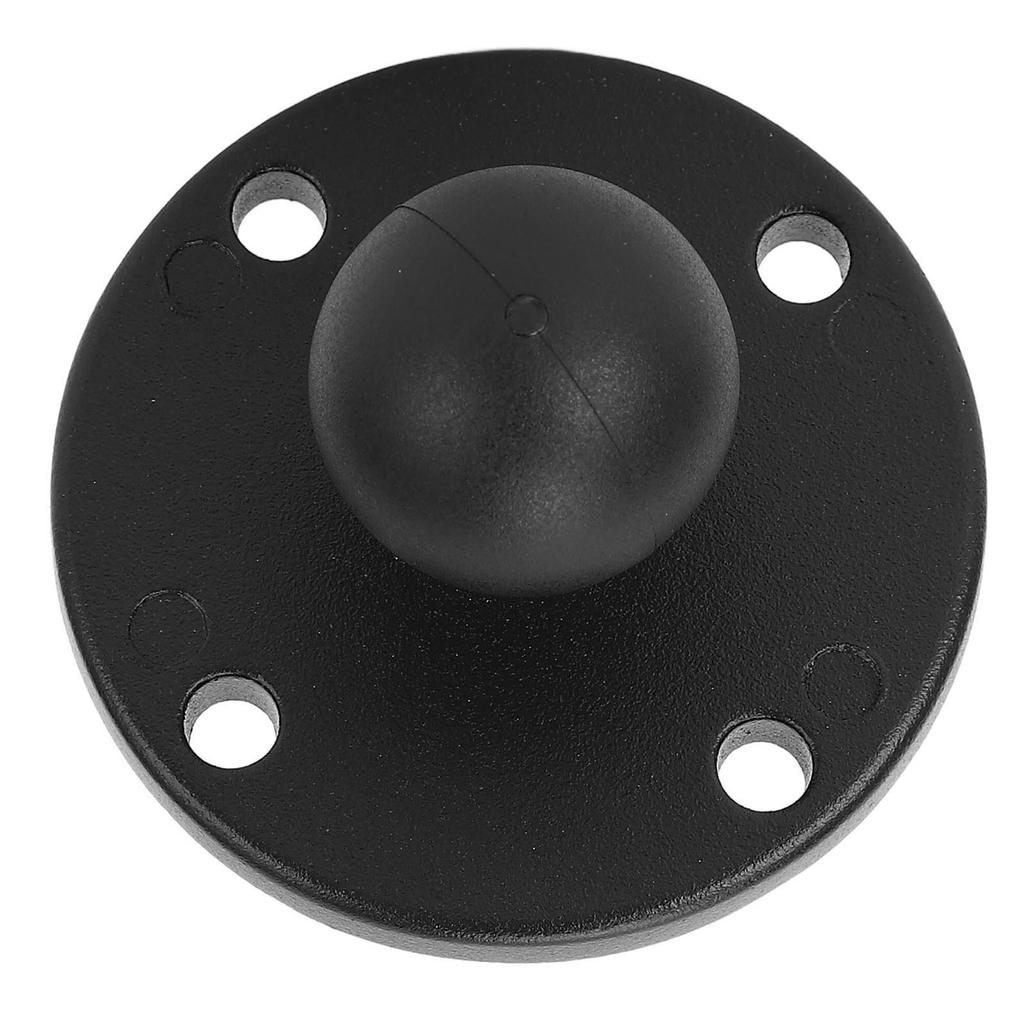 Metal AMPS Adapter Plate 1in Round Ball Mount 4 Hole Pattern Drill Base Aluminium Alloy for Bracket