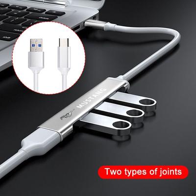 Новый адаптер Type-C на USB, многопортовый распределитель-хаб, автомобильные аксессуары для Ford Fiesta Mondeo Focus Fusion Escape Shelby Edge Kuga