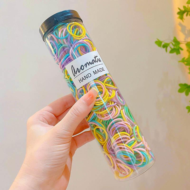 Высокоэластичная резинка для волос «конский хвост» для девочек – прочный, нежный и милый головной убор для детей.