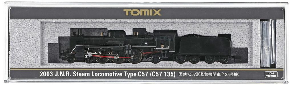 TOMIX N Gauge C57 Type 135 2003 Железнодорожная модель паровоза