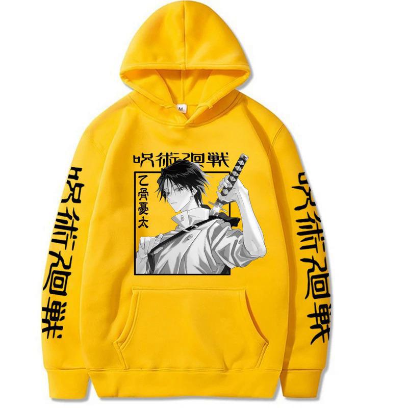 Anime Harajuku Yuta Okkotsu Unisex Hoodies