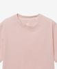 BASIC HOUSE Women'S Cool Sorona Semi-Overfit Round Neck Short Sleeve T-Shirt Pink Lzts3202