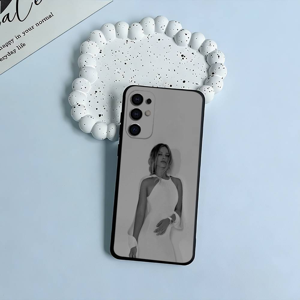 M- знаменитая актриса-Марго -Робби Мягкий силиконовый чехол для Samsung S25, S24, S21, S22, S23, S30, Ultra, S20, Plus, FE, Lite-Черный
