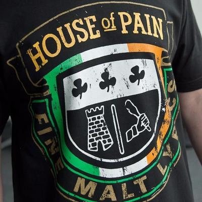 House Of Pain Черная хлопковая футболка с коротким рукавом Унисекс S5XL VN1660