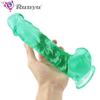 Фаллоимитатор, реалистичные женские игрушки, присоска, зеленый мужской член, женские секс-игрушки для взрослых для женщин