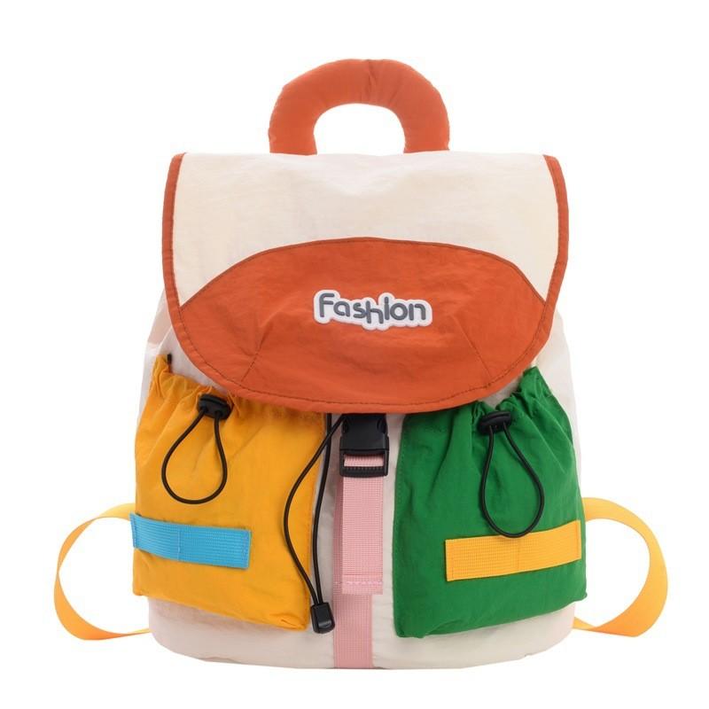 Children Preschool Colorful Backpack With Spacious Interior For School Daycare