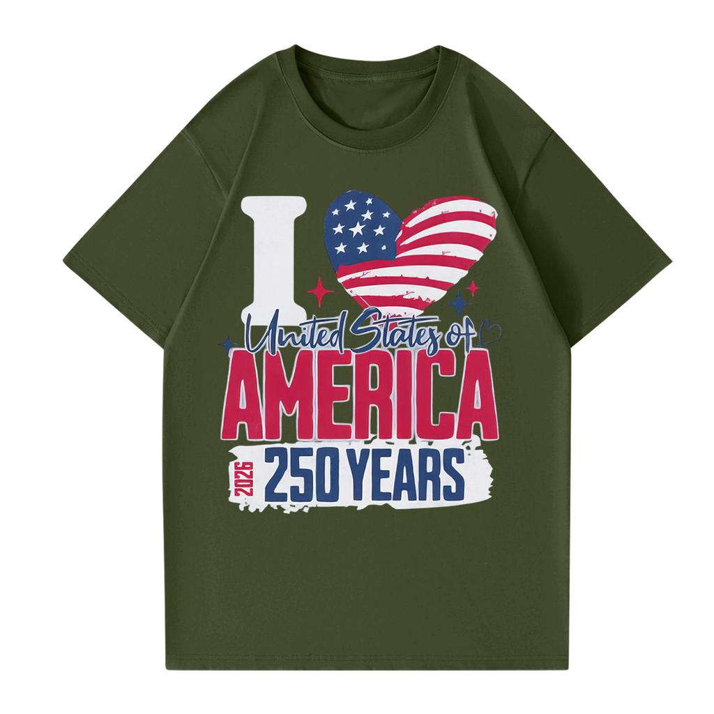 Женская футболка с круглым вырезом и короткими рукавами с принтом