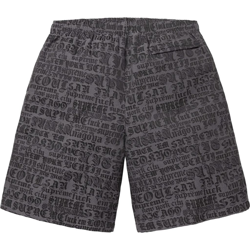 Supreme Cities Jacquard shorts SUP-SS25-201