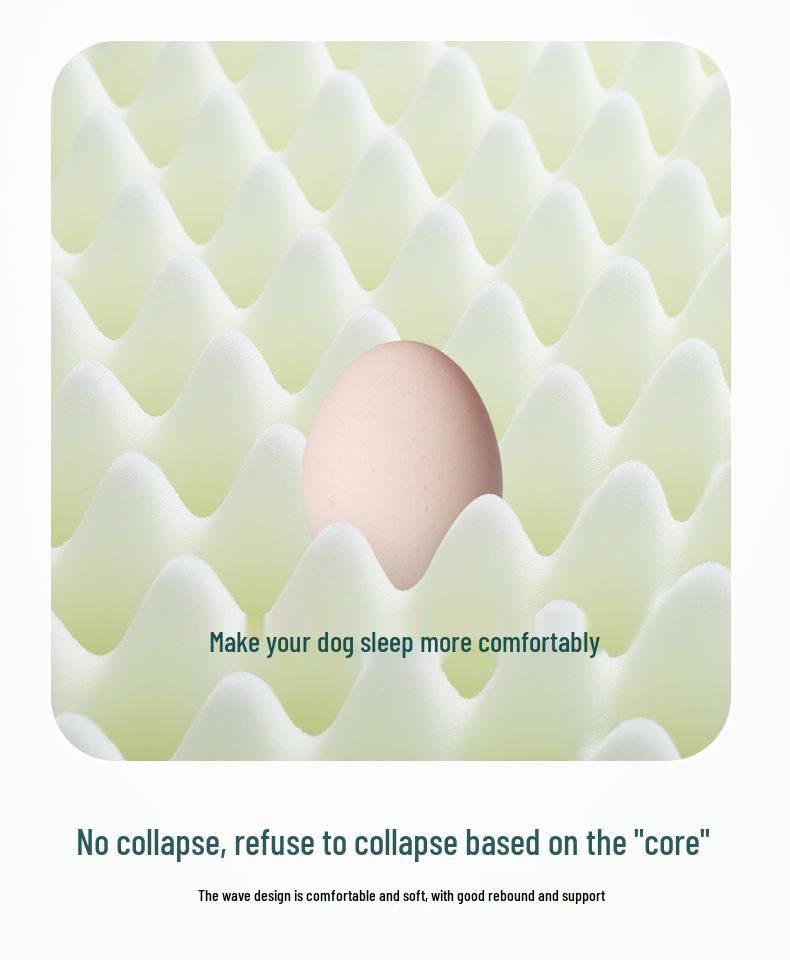 Всесезонный устойчивый к укусам коврик для питомца: Моющаяся Нескользящая Подушка для Собак и Кошек