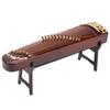 Portable Miniature Guzheng Model Brown Mini Guzheng Display Chinese Guzheng Statue  Home Decor
