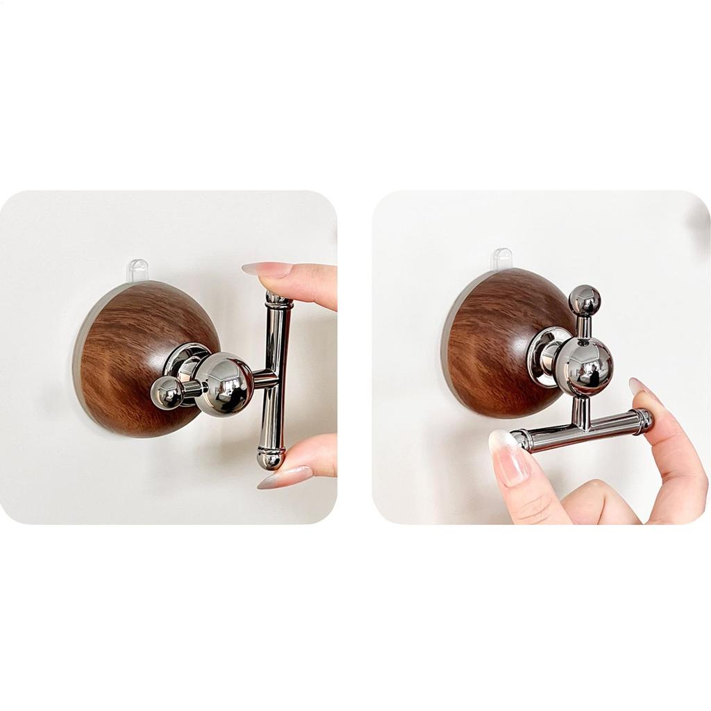 Bathroom Suction Hooks No Drilling Heavy Duty Storage Hanger Bath Robe Organizer Hook for Tile Glass Wall Door Window Mirror