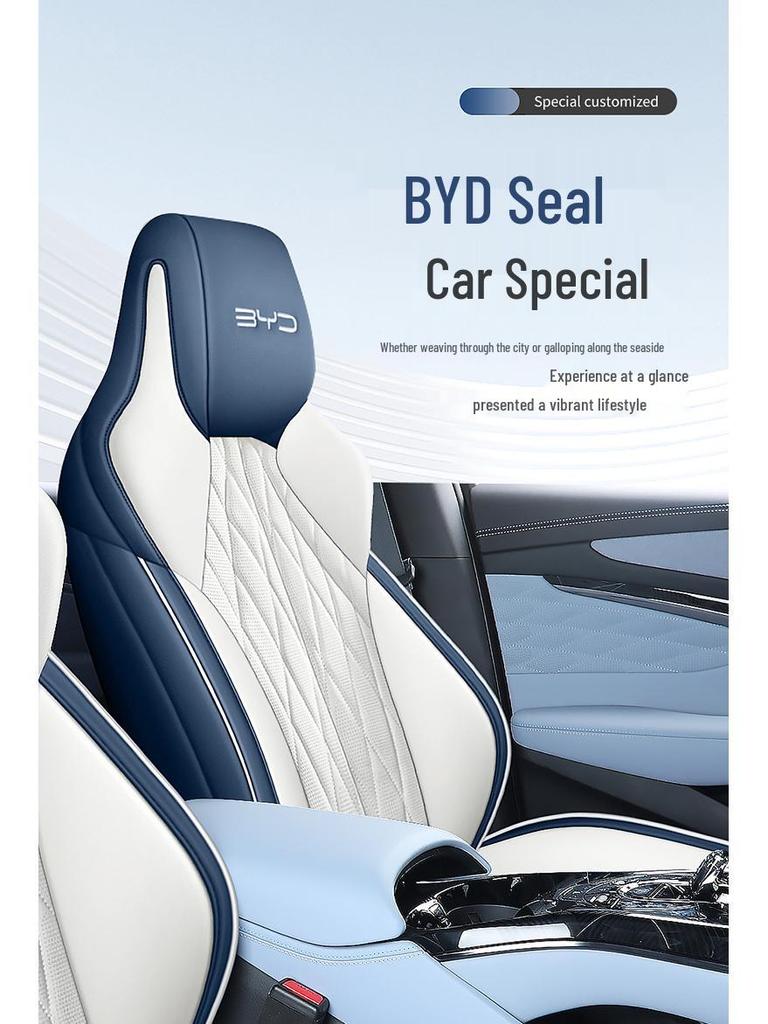 BYD Seal Car Seat Cover: All-Season Full Wrap, Universal Fit