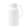 POKETLE Tabletop Pot Thermal Insulation Glass Thermos 1L White