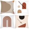 New Pillowcase Art Abstract Print Pillowcase Simple Line Combination Print Pillowcase