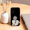 Чехол для телефона M-Madonna Ciccone для Samsung S25,24,23,22,30,21,10,9,Ultra,Plus,Lite,FE,4,5 G Мягкий черный чехол