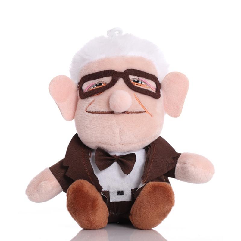 Premium Short Plush Carl Fredricksen Toy For Kids And Adults