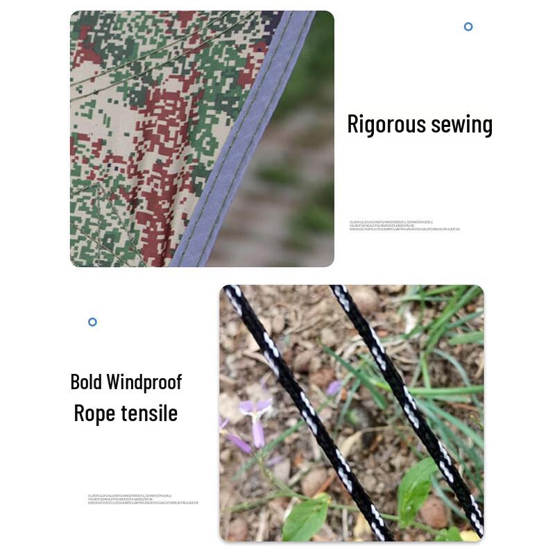 Iron Fist Camp 210T Camouflage Tarp Tent