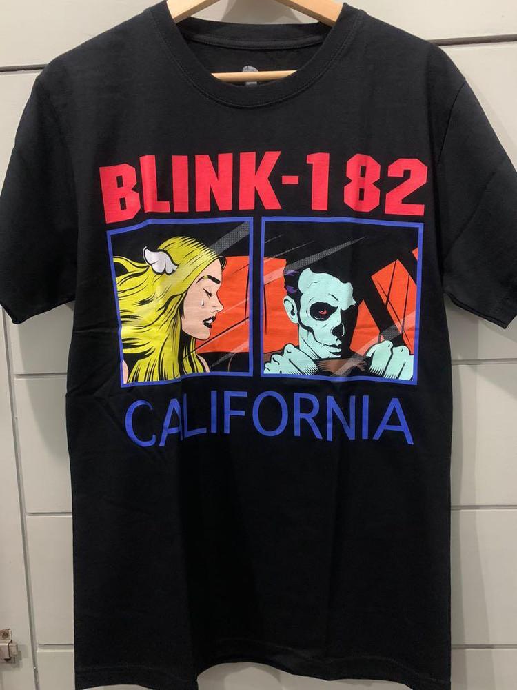 Футболка Blink 182 Унисекс Для Мужчин Женщин Футболка Все Размеры S-4XL M301 Унисекс Футболка