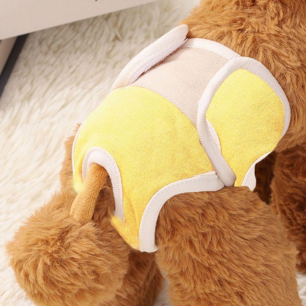 Cotton Female Dogs Diaper Pants Reusable Pet Briefs Diapers Dog Cat
