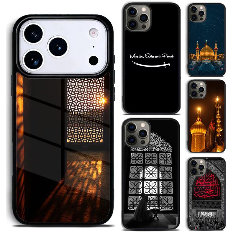 Ислам Шиизм Имам Али Ирак Арабский Чехол для Телефона для iPhone 17 16 15 Pro Max Air 14 13 12 11 Plus Ударопрочный Чехол