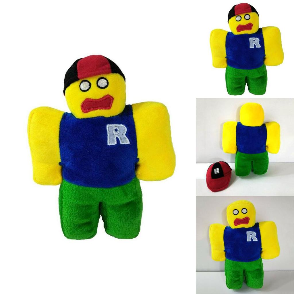 Новая Классическая Плюшевая Мягкая Набивная Кукла Roblox со Съемной Шляпой Roblox для Детей Рождественский Подарок