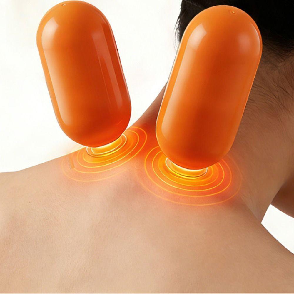 Heating Function 3-in-1 Back Massager Multi-functional Lower Back Massager Bed Sleeping