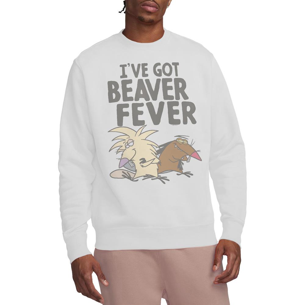 The Angry Beavers Unisex Adult Beaver Fever Sweatshirt