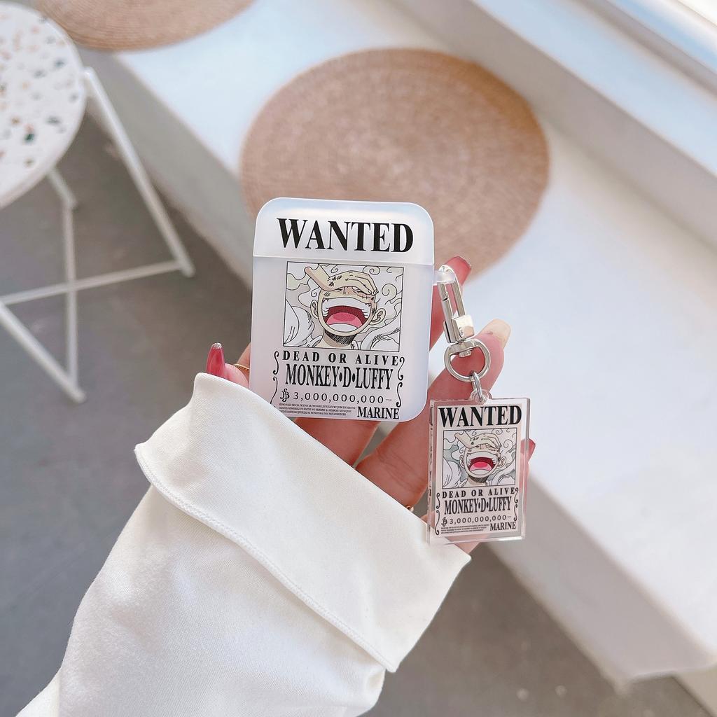 Цельный креативный Ника Луффи, подходит для Apple, беспроводные Bluetooth наушники, защитный чехол для Airpods