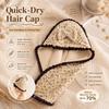 Coral Fleece Hair Towel Wrap Absorbent Shower Cap New Bow Dry Hair Cap  For Bathroom,washing Hair