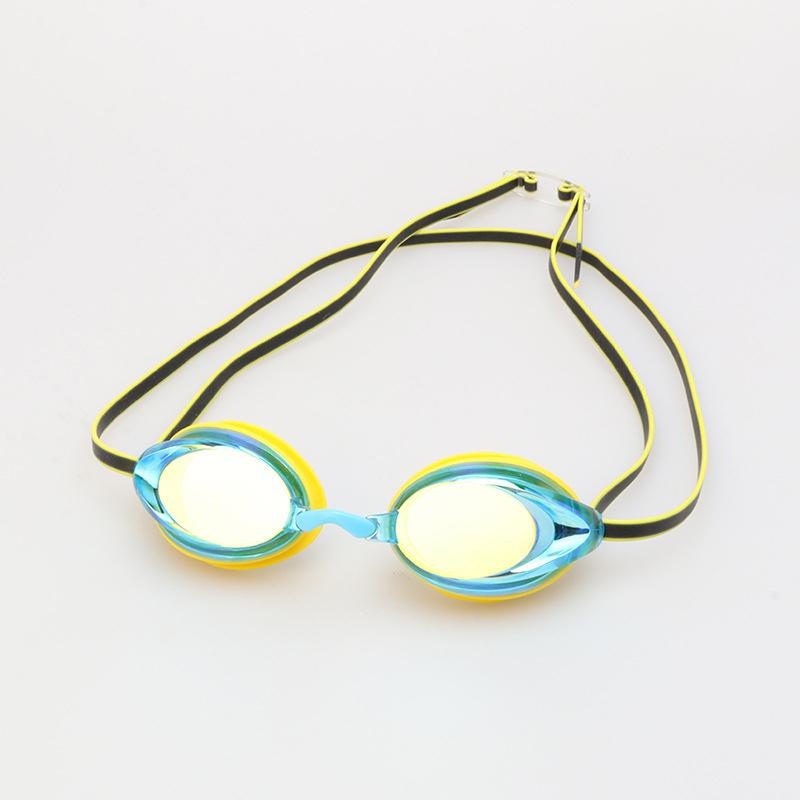 Professional HD Anti-Fog Waterproof Racing Swim Goggles For Adults - Stunning Coating For Clear Vision